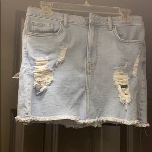 Jean skirt
